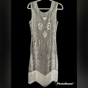 Women's 1920's Vintage Gatsby Flapper Dress